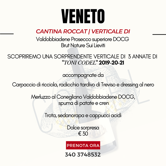 Degustazione toni codel roccat locanda solagna valdobbiadene docg