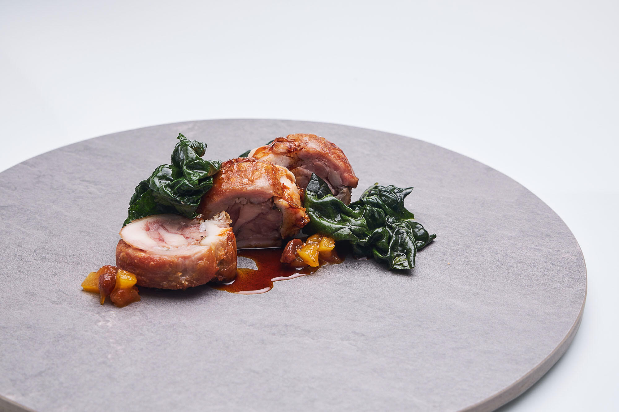 Porchetta di coniglio con melo decio di belfiore