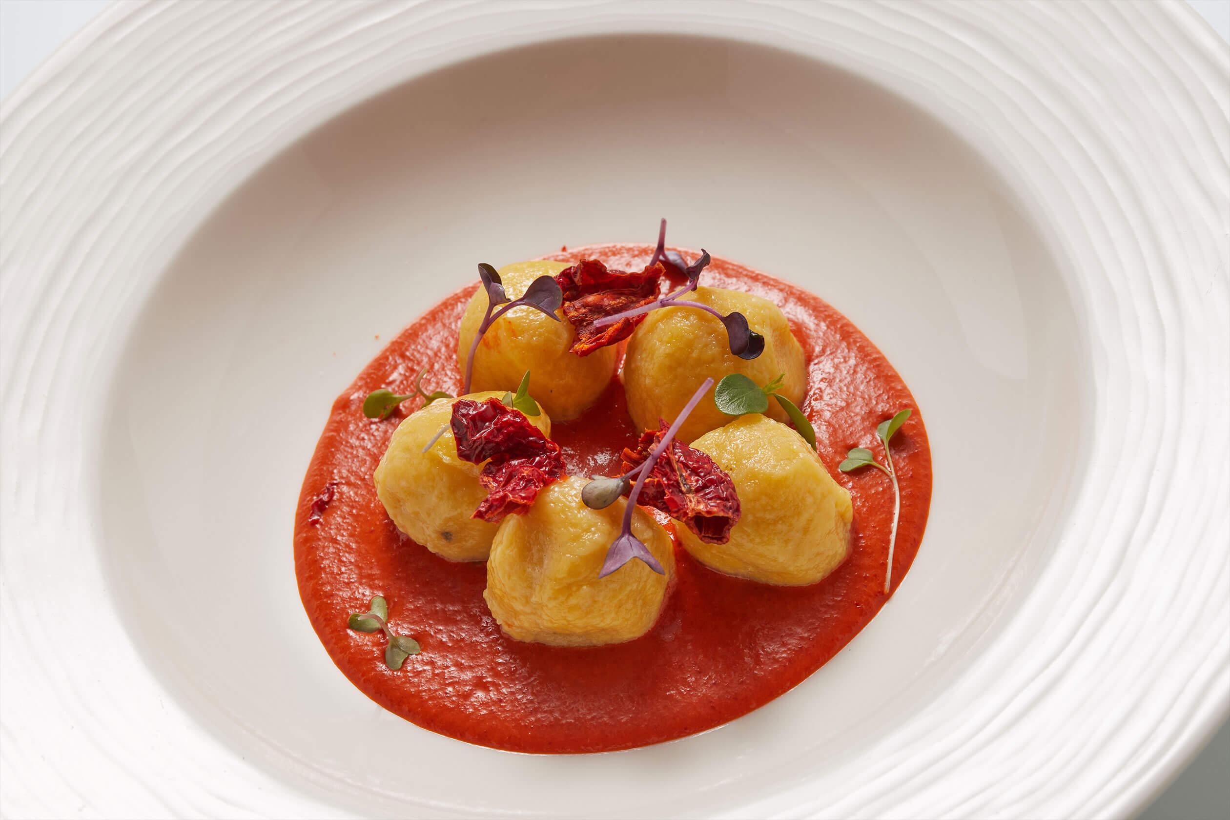 Gnocchi baccala